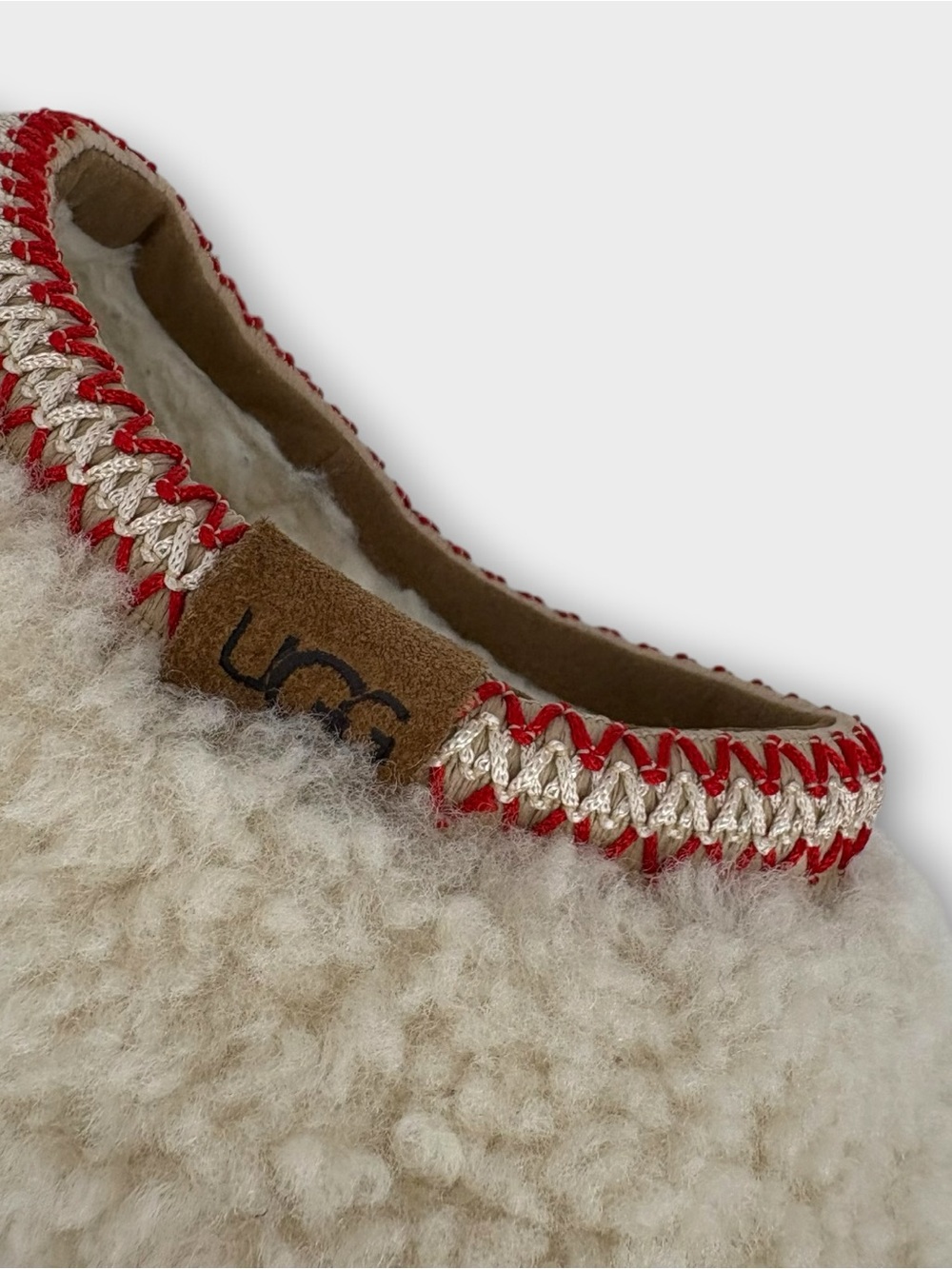 UGG Tasman Maxi Curly Slippers Women’s Size 7 - Picture 8 of 10